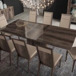 Medina High Gloss 200cm Extending Dining Table & 6 Metz Latte Chairs -Housing Units Furniture Store 842b62ffcb0d1c682dca57cdc416beba 1