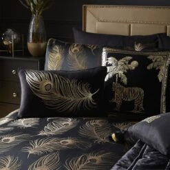 Laurence Llewelyn-Bowen Tiger Tiger Black Cushion -Housing Units Furniture Store 84500eaa9592ff3dbeff6bbd5b31ecc2