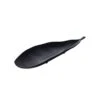 Libra Avara Black Large Tropical Leaf Dish