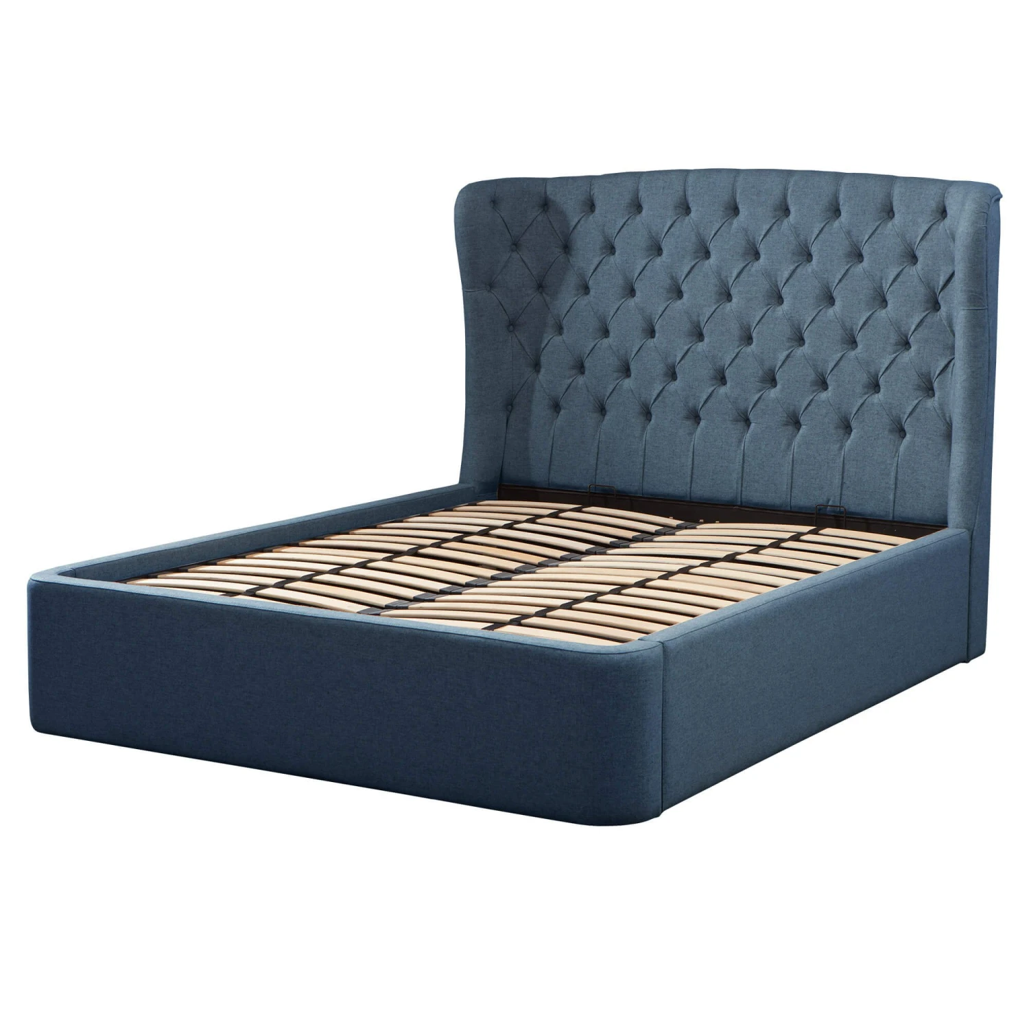 TEMPUR® Holcot 180cm Superking Shetland Navy Ottoman Bed Frame 2 TEMPUR® Holcot 180cm Superking Shetland Navy Ottoman Bed Frame - Image 2
