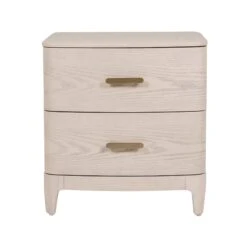 Romeo Parisian Cream 2 Drawer Bedside Chest -Housing Units Furniture Store 863aaf0abdd128e860bd869788409eb2