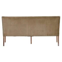 Jacob 200cm Taupe Velvet Button Back Bench -Housing Units Furniture Store 866cdb070a1affa328f5fafad7eb7e6b