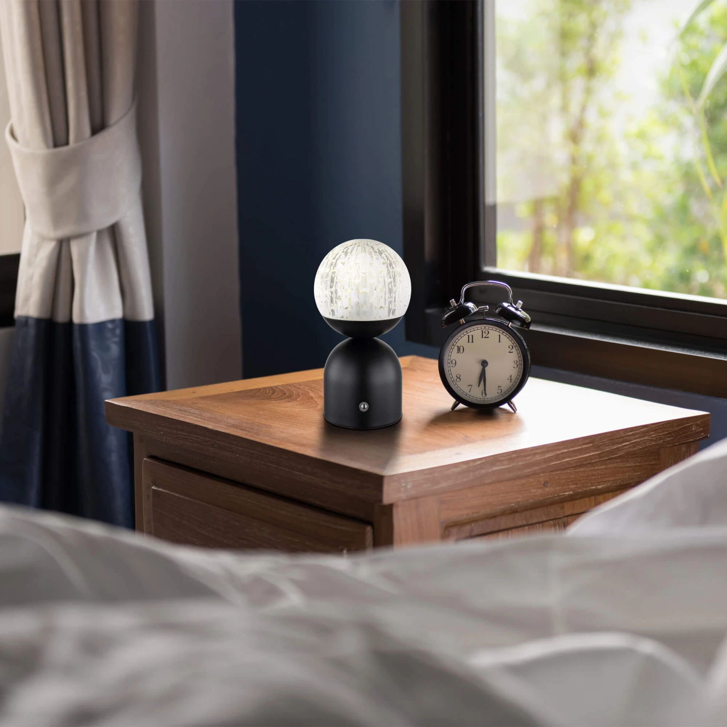 Mystic Black Sparkle Table Lamp 1 Mystic Black Sparkle Table Lamp