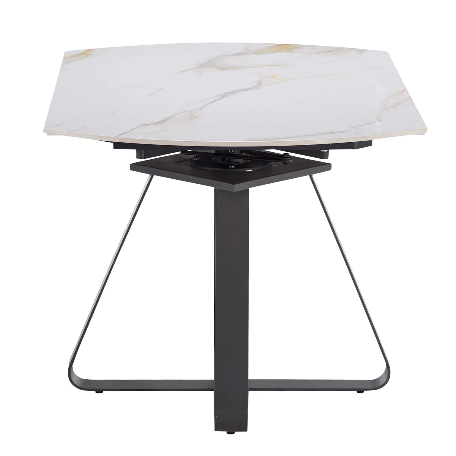 Landini Sintered Stone Extending Round Dining Table 3 Landini Sintered Stone Extending Round Dining Table - Image 3