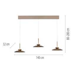 Luna Bronze & Dark Amber Glass 3 Light Bar Pendant -Housing Units Furniture Store 893914495a4a3192f87877e20b9a0cb1