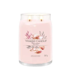 Large Pink Sands Yankee Candle -Housing Units Furniture Store 896c9b517ff76ad635ed6ba2e427872e