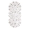 Showerdrape White Petal Bath Mat