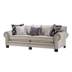 Duresta Coco Flatiron Pearl Fabric Grand Split Sofa -Housing Units Furniture Store 8a1a1bb5211358ce536e4403ac6c809c