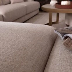 Naxos Large Tyne Natural Fabric Open End Right Arm Corner Group With Rectangular Table -Housing Units Furniture Store 8a869635fcbe856a6e5cc56b160c8bc7