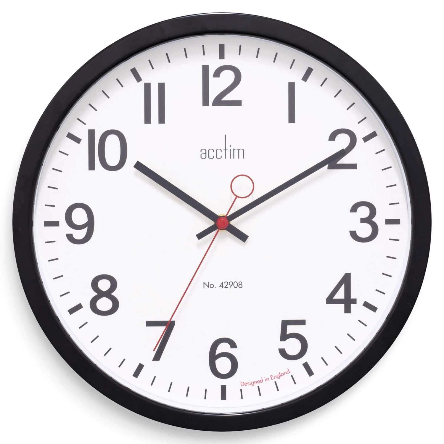 Kempston Black Wall Clock 2 Kempston Black Wall Clock - Image 2