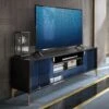 Celeste High Gloss Cobalt Blue TV Unit