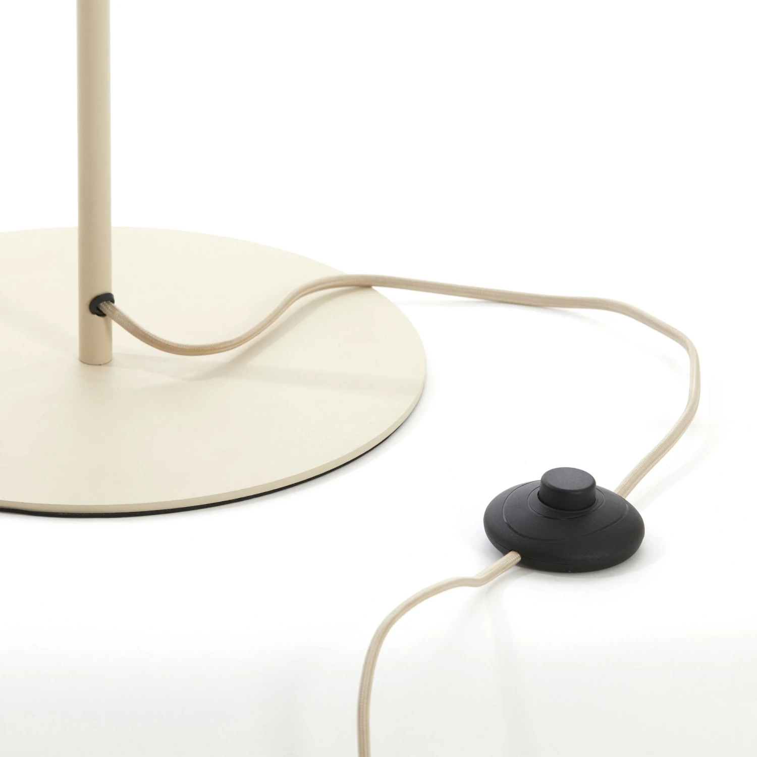 Daisy Cream Floor Lamp With Natural Shade 9 Daisy Cream Floor Lamp With Natural Shade - Image 9