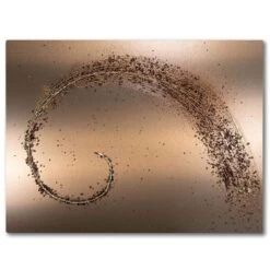 Fibonacci Bronze Wall Picture