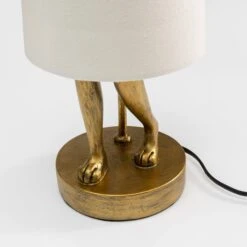 Gold Modest Rabbit 50cm Table Lamp With White Shade 19 Gold Modest Rabbit 50cm Table Lamp With White Shade -Housing Units Furniture Store 8c568b52122bb9bcd23d386e76c4ad98 1