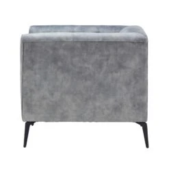 Clarence Steel Grey Fabric Armchair -Housing Units Furniture Store 8c9477f63d8782feb91b8230056b99bf