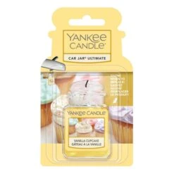 Yankee Candle Vanilla Cupcake Car Jar
