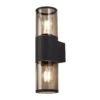 Mauve Anthracite 2 Light Outdoor Wall Light