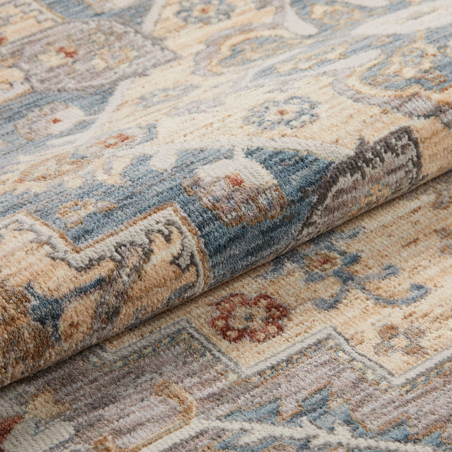 Legacy Blue Cream Rug Collection 3 Legacy Blue Cream Rug Collection - Image 3