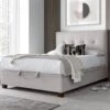 Willow Maskat Clay 150cm Kingsize Ottoman Bed