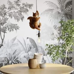 Squirrel Pendant Light