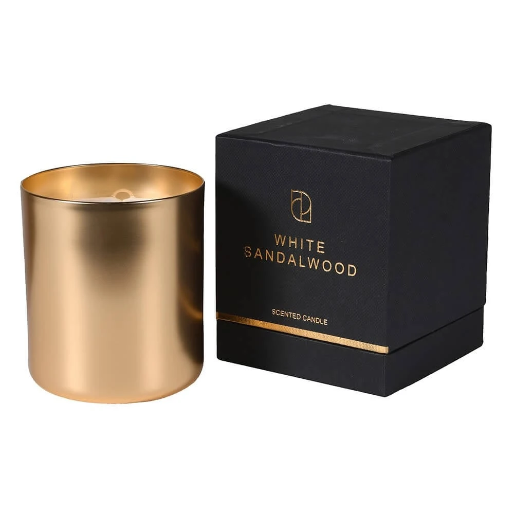 Gold White Sandalwood Candle 1 Gold White Sandalwood Candle