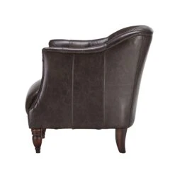 At The Helm Henson Dark Brown Leather Accent Chair 6 At The Helm Henson Dark Brown Leather Accent Chair -Housing Units Furniture Store 8f0045facd84fa2b09cb21811309257f