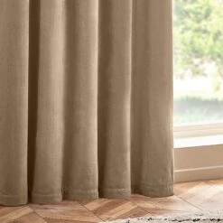 Heavy Chenille Natural Room Darkening Eyelet 66" X 72" Curtains -Housing Units Furniture Store 8f7554c9ef43127ced38ee056978cc6c 3