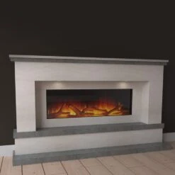 Elini Limestone Fire Surround