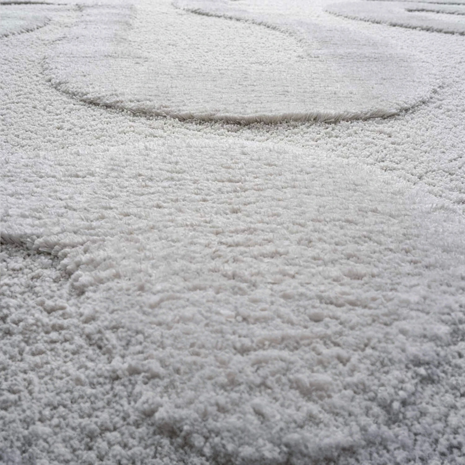 Cleo Wave Cream Textured Rug Collection 4 Cleo Wave Cream Textured Rug Collection - Image 4