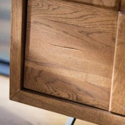 Harrington Solid Oak 2 Door Sideboard -Housing Units Furniture Store 907bb55e5ff9c88f740c244513710e8b