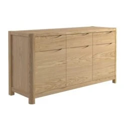 Stockholm Light Oak 3 Door 3 Drawer Sideboard 9 Stockholm Light Oak 3 Door 3 Drawer Sideboard -Housing Units Furniture Store 90ec09978781c7f551148fbd225ab13b