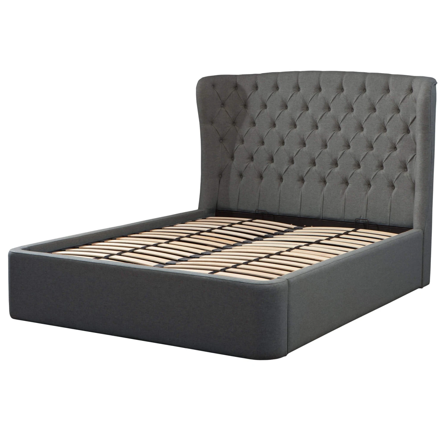 TEMPUR® Holcot 150cm Kingsize Shetland Slate Ottoman Bed Frame 2 TEMPUR® Holcot 150cm Kingsize Shetland Slate Ottoman Bed Frame - Image 2