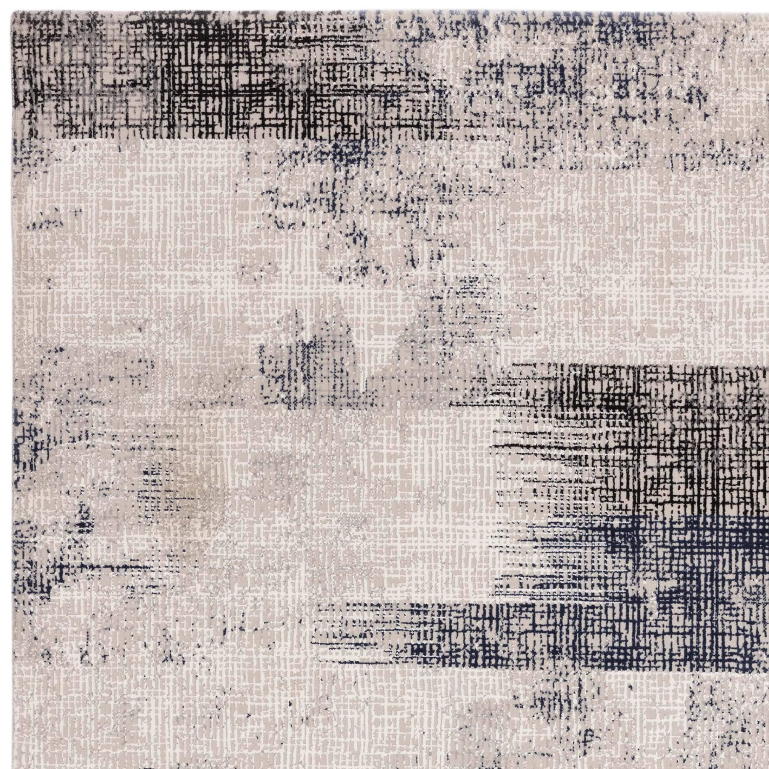 Kuza Lines Blue 160cm X 230cm Rug 3 Kuza Lines Blue 160cm X 230cm Rug - Image 3