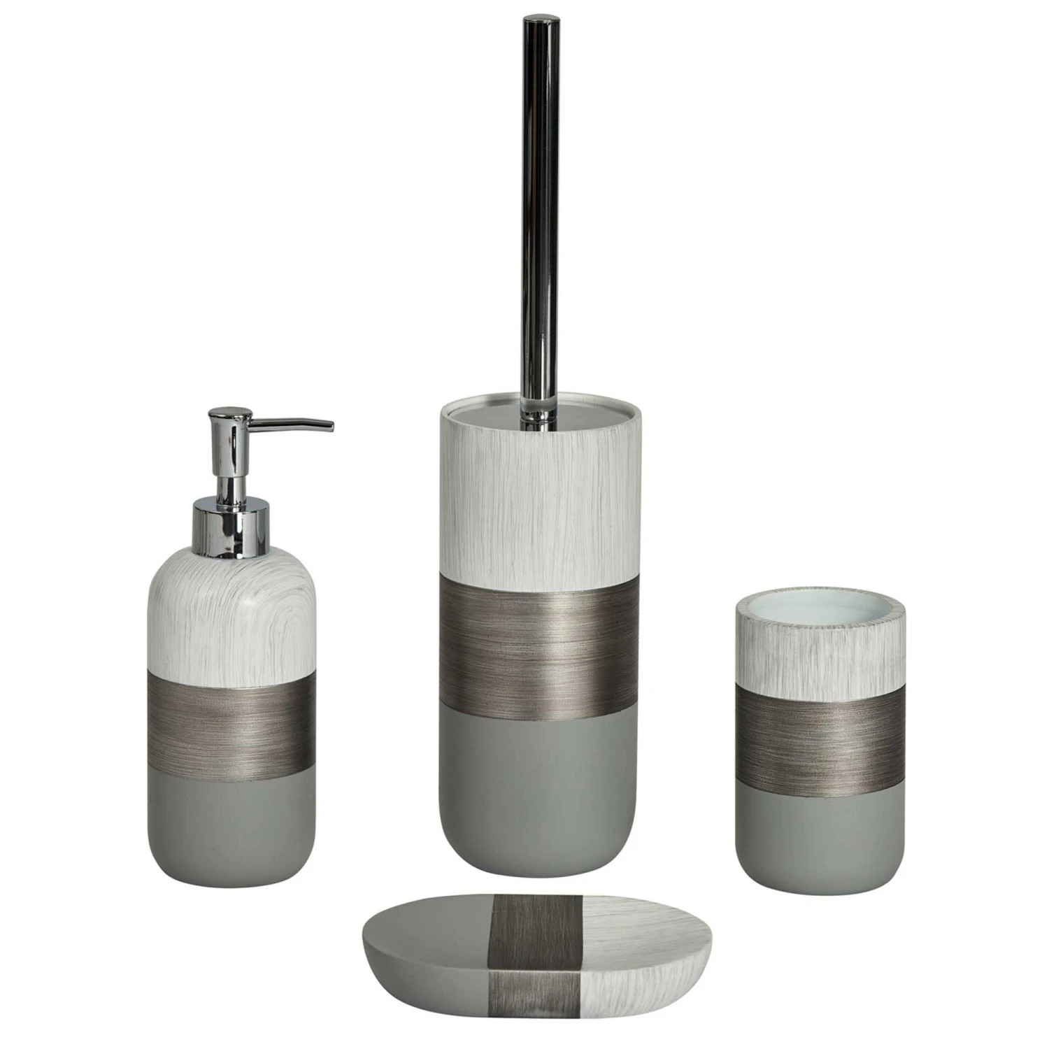 Showerdrape Luxe Toilet Brush Holder 2 Showerdrape Luxe Toilet Brush Holder - Image 2