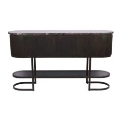 Libra Belvedere Black Reeded Console Table -Housing Units Furniture Store 9340e3d32a4d7f9e37008d02eb338667