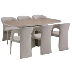 Lorient 180cm Beige Dining Table -Housing Units Furniture Store 9349ae93f0c140944afc5322b4a6188e 1