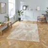 Creation Leaves Beige Bronze 120x170cm Rug
