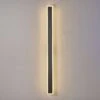 Milton Dark Grey 1.2M Rectangular Outdoor Wall Light