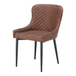 Java Teak 160cm Round Dining Table With 6 Toby Brown Faux Leather Dining Chairs 9 Java Teak 160cm Round Dining Table With 6 Toby Brown Faux Leather Dining Chairs -Housing Units Furniture Store 93f5c60fd4f65aebfa25a84770e73a63