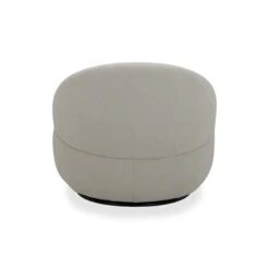 Rondo Ivory Boucle Fabric Swivel Chair -Housing Units Furniture Store 93f70247b42f6cbbf447ee2b243ab9c9