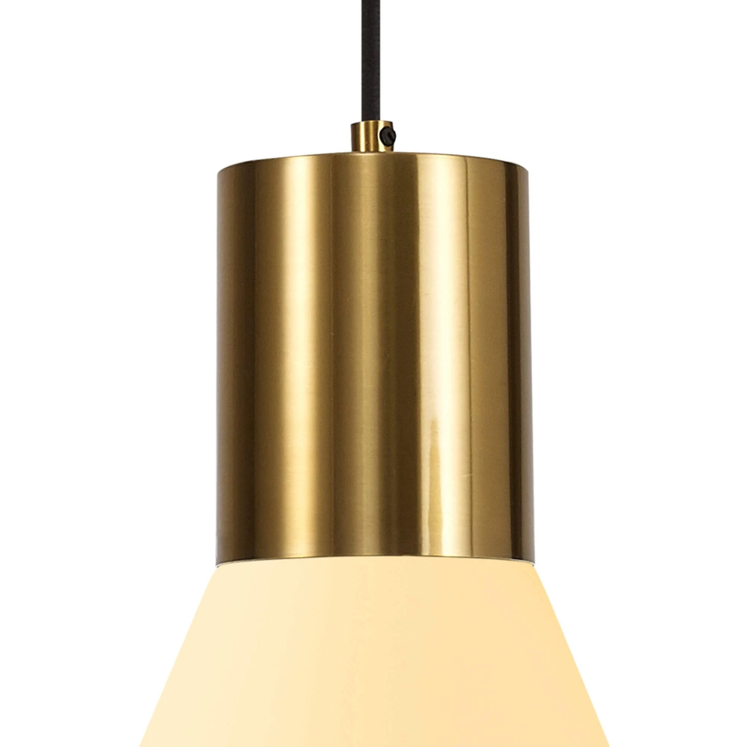 Cuba Gold Frost Pendant Light 2 Cuba Gold Frost Pendant Light - Image 2