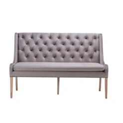 Jacob 160cm Light Grey Velvet Button Back Bench 8 Jacob 160cm Light Grey Velvet Button Back Bench -Housing Units Furniture Store 9592b48461c9ddc7c4285dfea93e9d1e 1