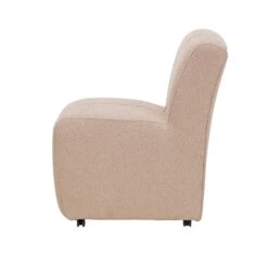 Albana 120cm Round Travertine Effect Dining Table & 4 Comfort Mink Dining Chairs -Housing Units Furniture Store 969953675c24bd2fb6c0e0252e5bff16