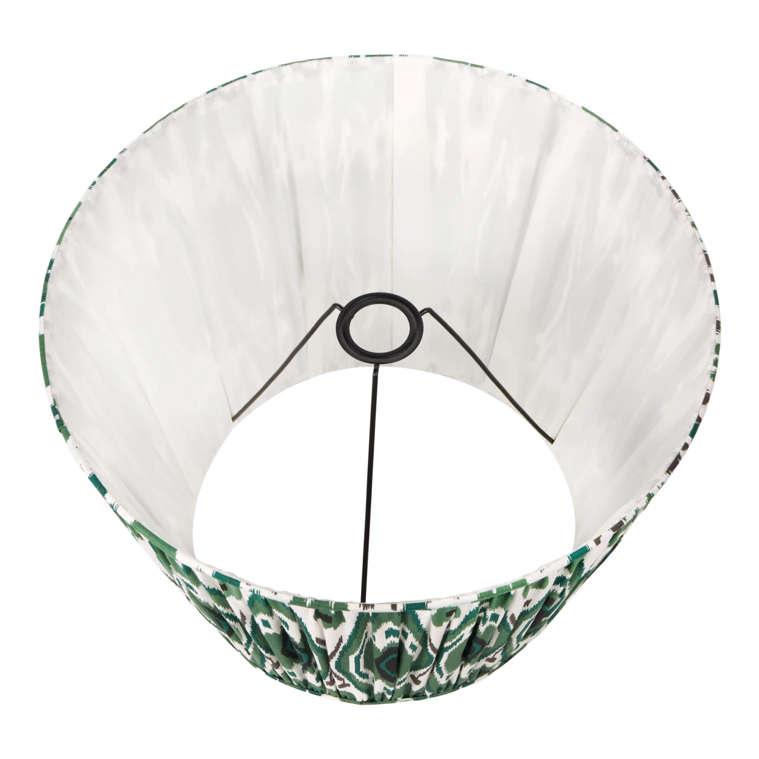Ezra Racing Green Patterned 35cm Shade 3 Ezra Racing Green Patterned 35cm Shade - Image 3