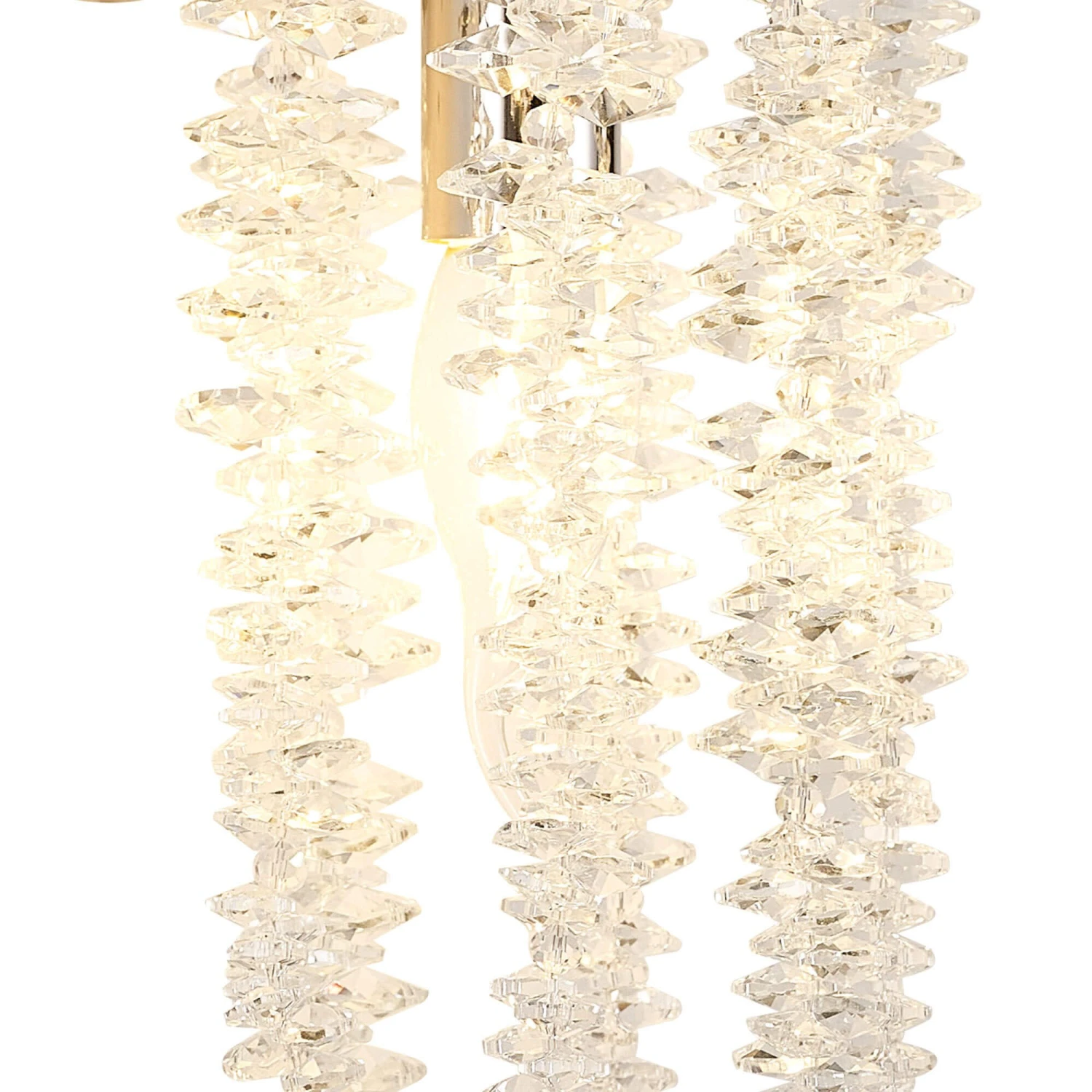 Wisteria Polished Nickel & Crystal Wall Lamp 3 Wisteria Polished Nickel & Crystal Wall Lamp - Image 3