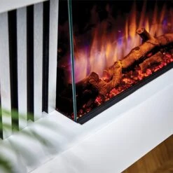 Visto 55" Wall Mounted Contemporary Electric Fire Suite -Housing Units Furniture Store 97bbed9cac30deea10b06cd721d92b74
