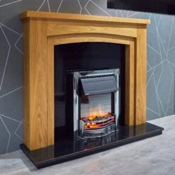Huntingdon Matt Oak Fire Surround