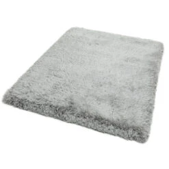 Plush Shaggy Silver 200cm X 300cm Rug -Housing Units Furniture Store 98908cf5e3789a23497d46b205b8ab9c