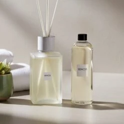 Sences White Alang Alang Diffuser And Refill Bundle