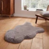 Super Teddy Grey Single Sheepskin Rug